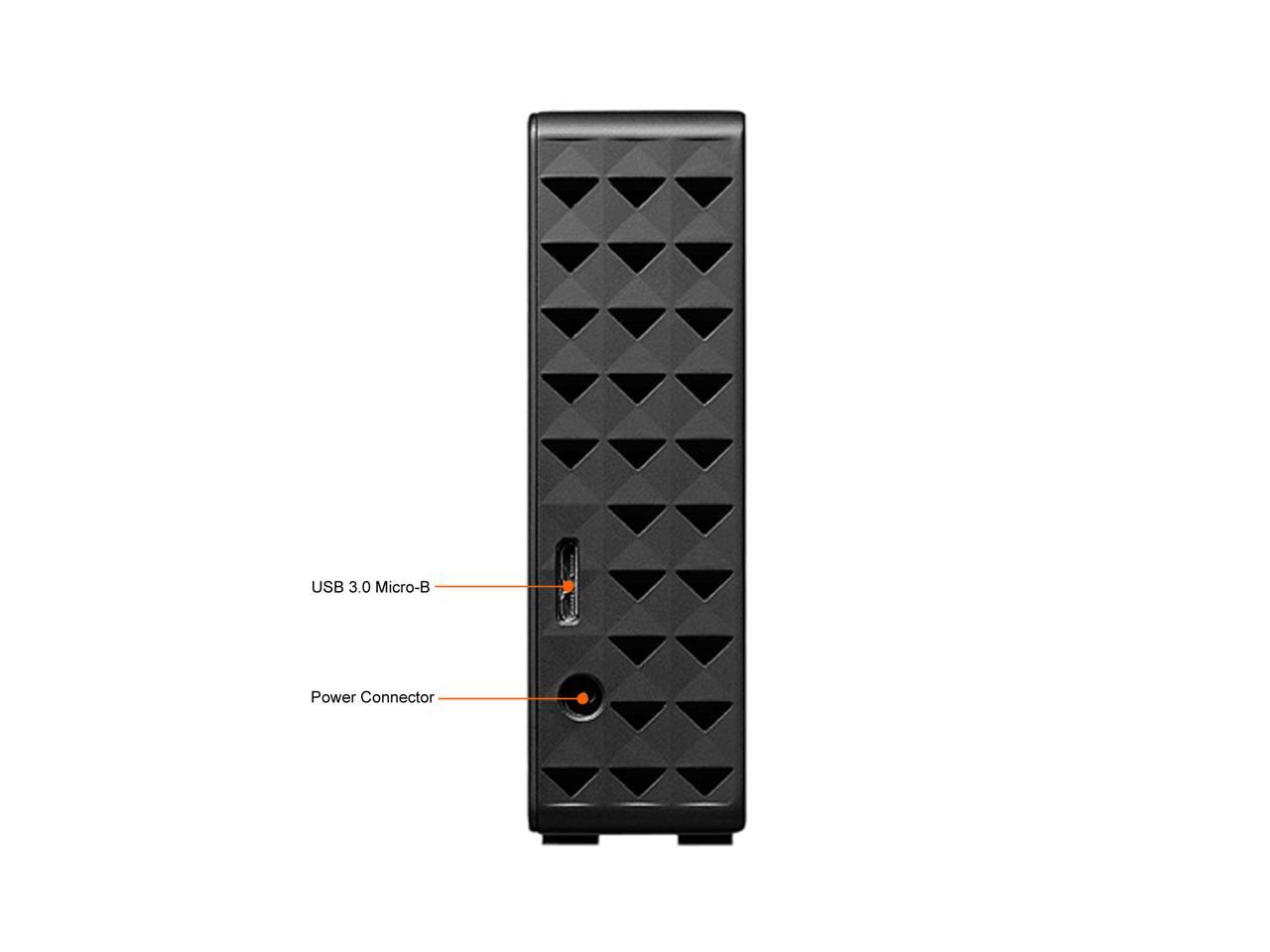 Seagate Expansion 14Tb Usb 3.0 3.5" External Hard Drive Steb14000400 Black