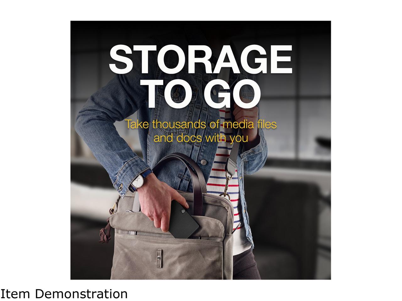 Seagate Expansion Portable 1Tb External Hard Drive Hdd - 2.5 Inch Usb 3.0, For Mac And Pc With Rescue Services (Stkm1000400)