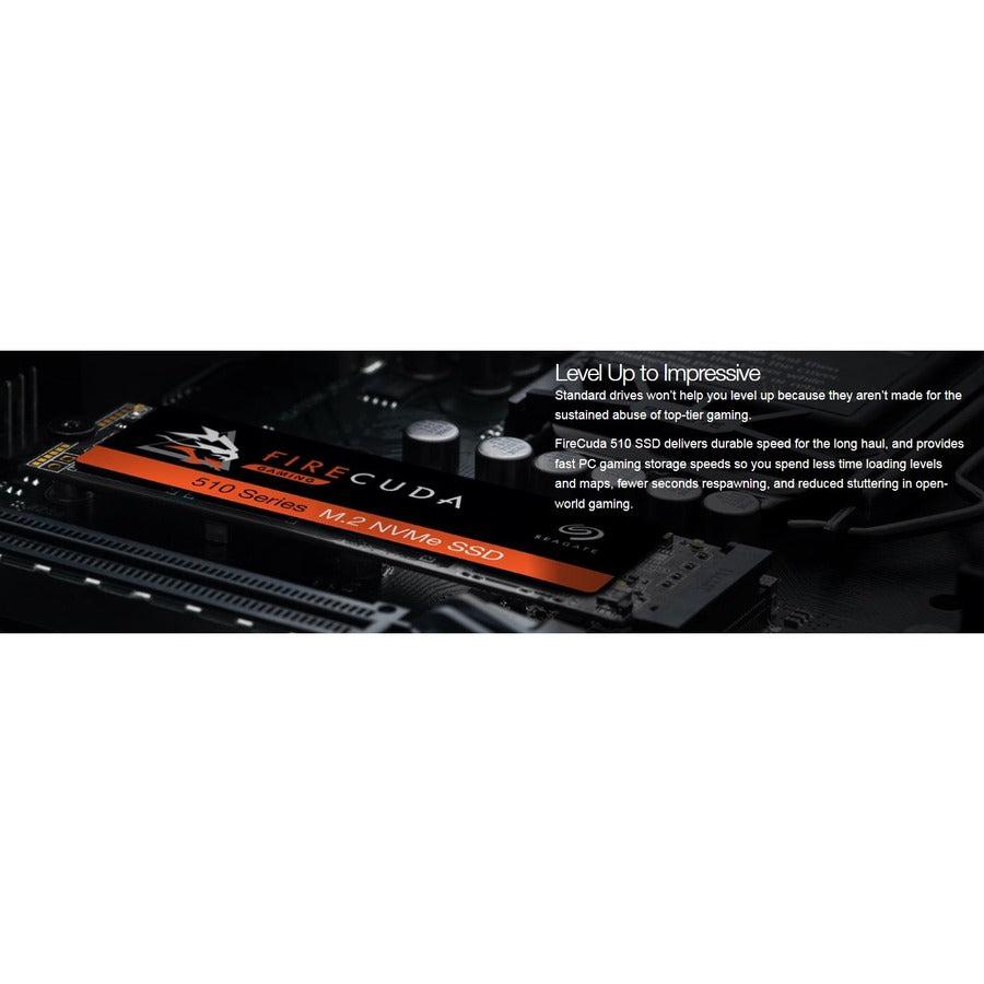 Seagate Firecuda 510 Series Zp500Gm3A021 500Gb Pci-Express 3.0 X4 Nvme 1.3 Solid State Drive (3D Tlc)