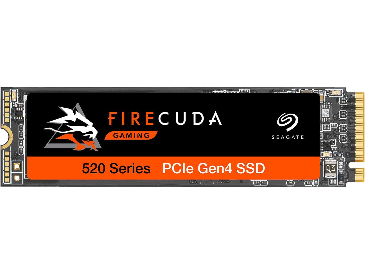 Seagate Firecuda 520 500Gb Performance Internal Solid State Drive Ssd Pcie Gen4 X4 Nvme 1.3 For