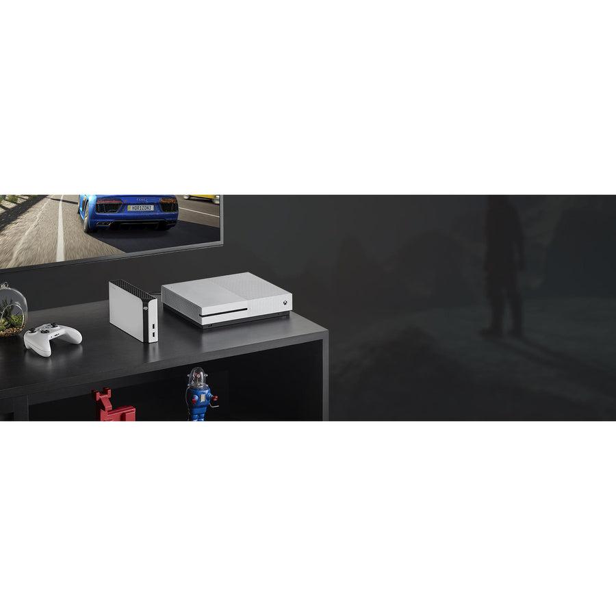 Seagate Game Drive Hub For Xbox 8Tb Usb 3.0 External Hard Drive Stgg8000400 White