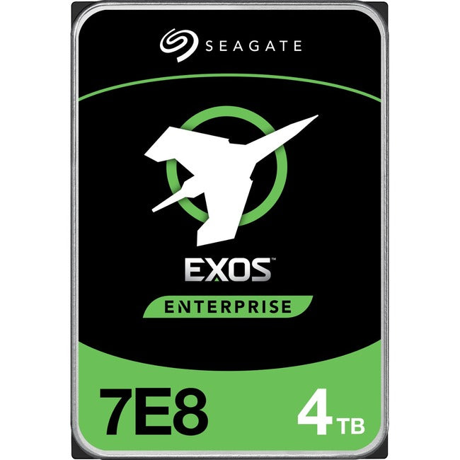 Seagate-IMSourcing Exos 7E8 ST4000NM004A 4 TB Hard Drive - Internal - SAS (12Gb/s SAS) - Conventional Magnetic Recording (CMR) Method
