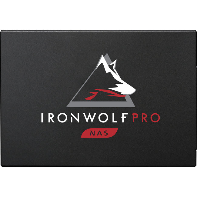 Seagate-IMSourcing IronWolf Pro 125 ZA3840NX10001 3.84 TB Solid State Drive - 2.5 Internal - SATA (SATA/600) - Conventional Magnetic Recording (CMR) Method"