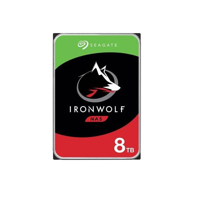 Seagate Ironwolf Nas St8000Vn004 8Tb 7200Rpm Sata 6.0 Gb/S 256Mb Hard Drive (3.5 Inch 512E Model)