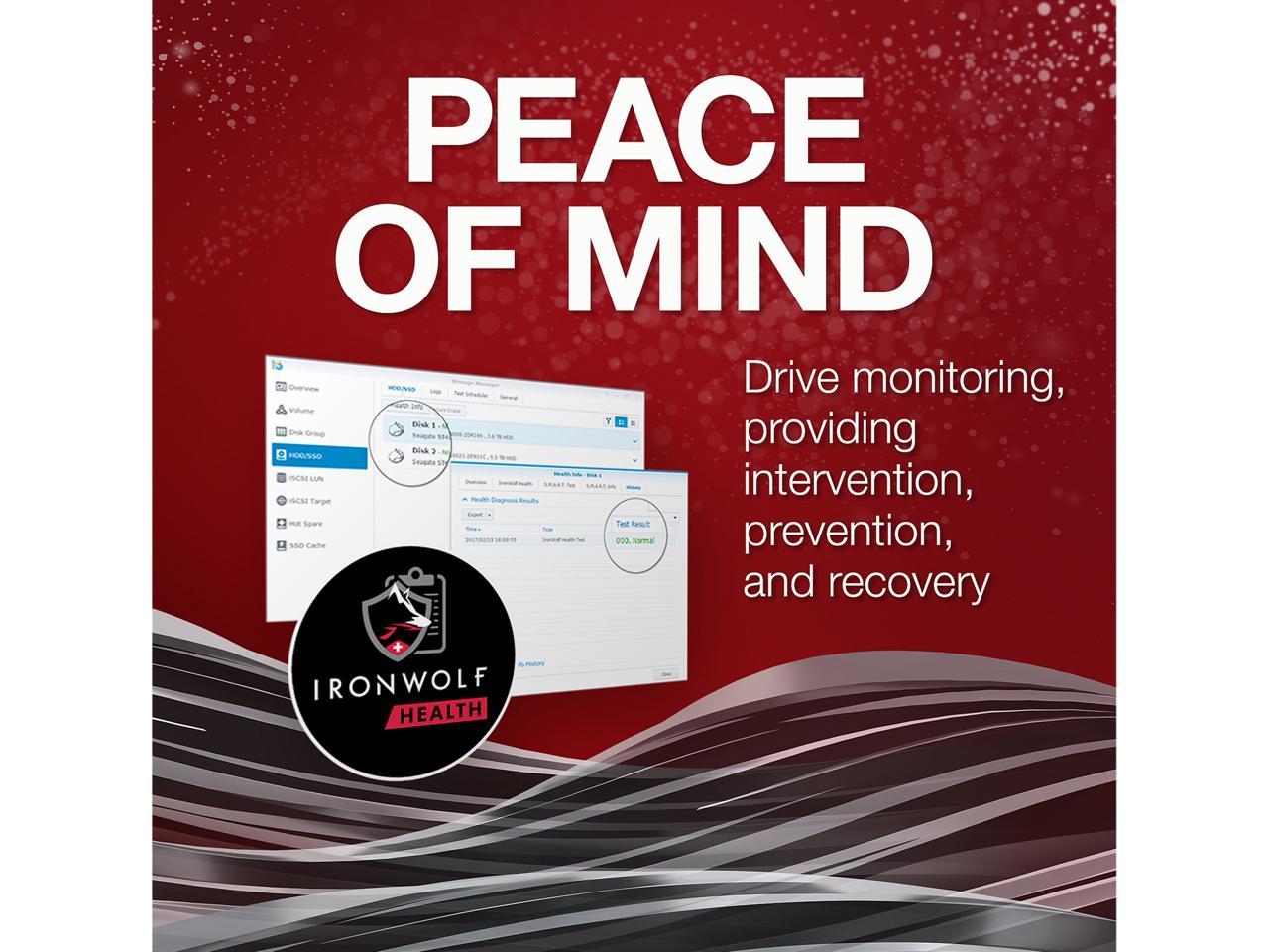 Seagate Ironwolf Pro 18Tb Nas Hard Drive 7200 Rpm 256Mb Cache Cmr Sata 6.0Gb/S 3.5" Internal Hdd St18000Ne000