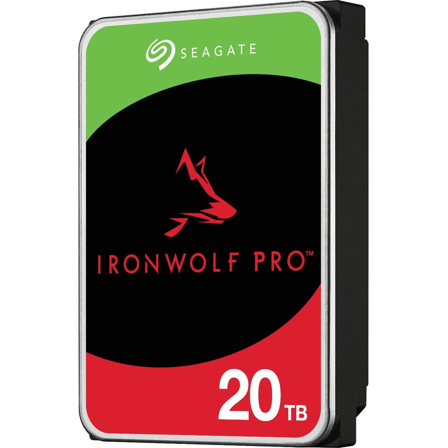 Seagate IronWolf Pro ST20000NE000 20 TB Hard Drive - 3.5 Internal - SATA (SATA/600) - Conventional Magnetic Recording (CMR) Method" ST20000NE000-20PK