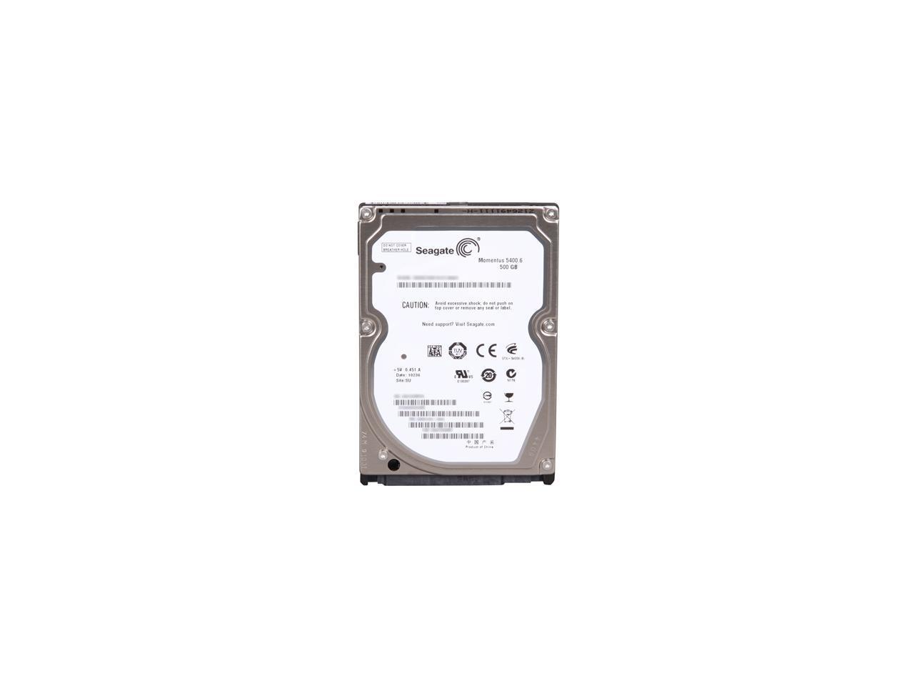 Seagate Momentus 5400.6 St9500325As 500Gb 5400 Rpm 8Mb Cache Sata 3.0Gb/S 2.5" Internal Notebook Hard Drive Bare Drive
