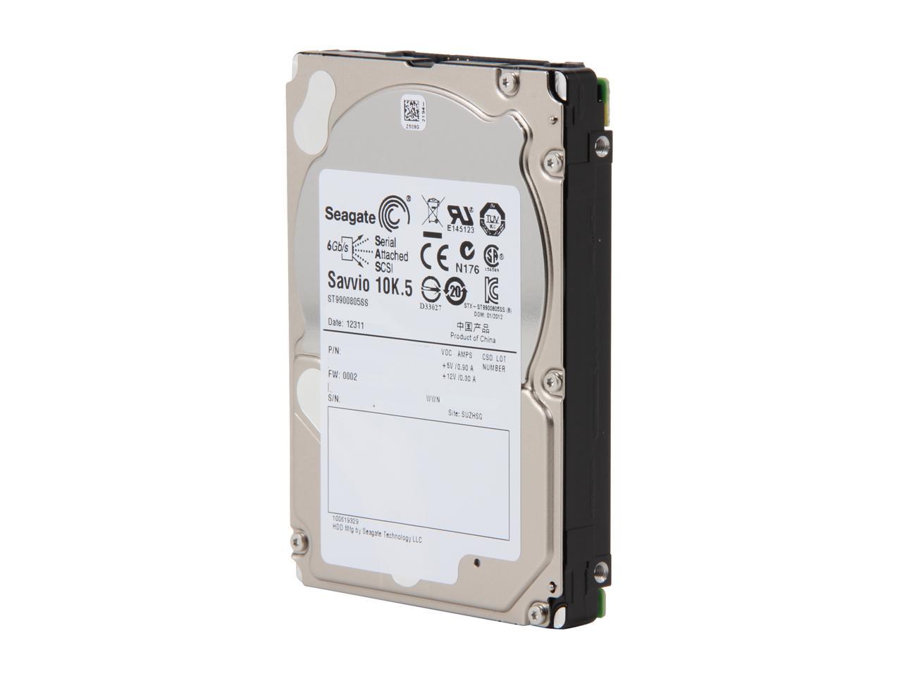 Seagate Savvio 10K.5 St9900805Ss 900Gb 10000 Rpm 64Mb Cache Sas 6Gb/S 2.5" Internal Enterprise Hard Drive Bare Drive