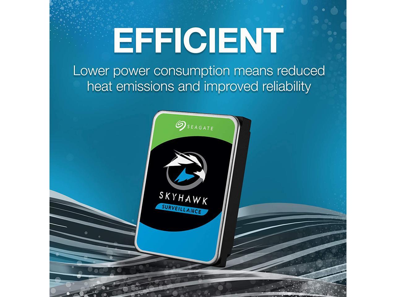 Seagate Skyhawk St12000Vx0008 12Tb 256Mb Cache Sata 6.0Gb/S 3.5" Internal Hard Drive