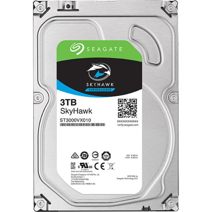 Seagate Skyhawk 3Tb Surveillance Hard Drive 64Mb Cache Sata 6.0Gb/S 3.5" Internal Hard Drive St3000Vx010