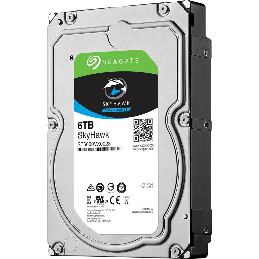 Seagate Skyhawk 6Tb Surveillance Hard Drive 256Mb Cache Sata 6.0Gb/S 3.5" Internal Hard Drive St6000Vx0023