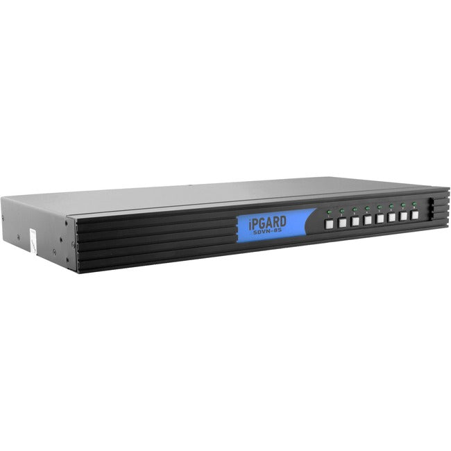 Secure KVM Switch - 8-Port Single-Head DVI-I Enterprise Security | SMARTAVI SDVN-8S