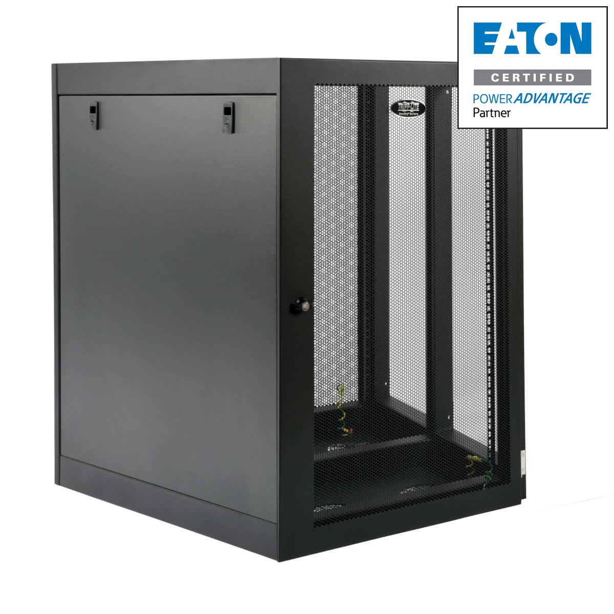 Server Rack Cabinet 18U Heavy-Duty Wall Mount - SmartRack Enclosure | Tripp Lite SRW18UHD