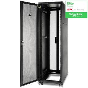 Server Rack Enclosure 42U - APC NetShelter SV Data Center Cabinet with Sides | APC by Schneider Electric AR2400