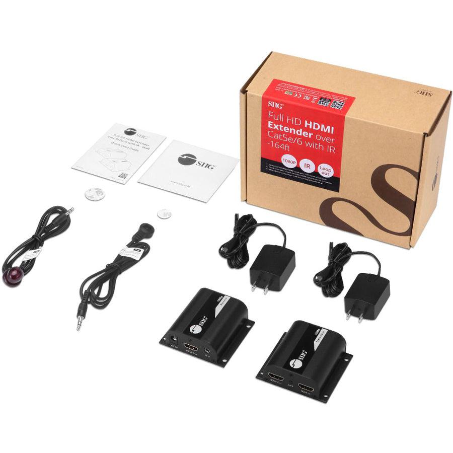 Siig Ce-H26011-S1 Av Extender Av Transmitter & Receiver Black