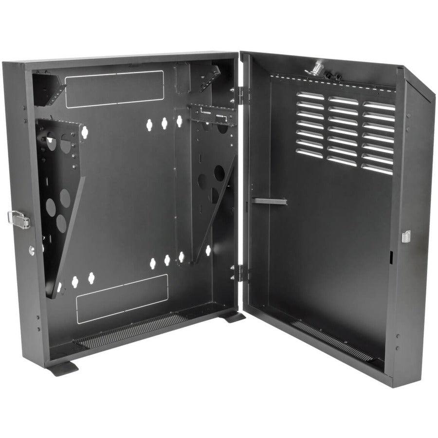 SmartRack 4U Low-Profile Wall-Mount Rack Enclosure Cabinet | Tripp Lite by Eaton SRWF4U