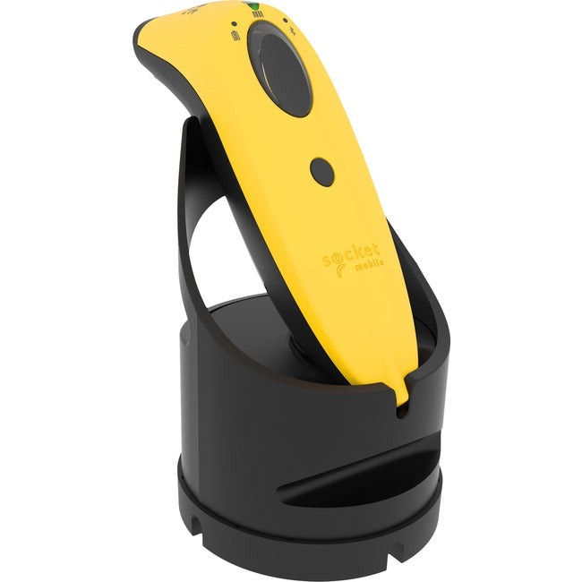 Socket Mobile Socketscan S720, Linear Barcode Plus Qr Code Reader, Yellow & Black Dock