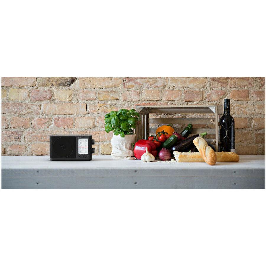 Sony Icf506 Radio Portable Black