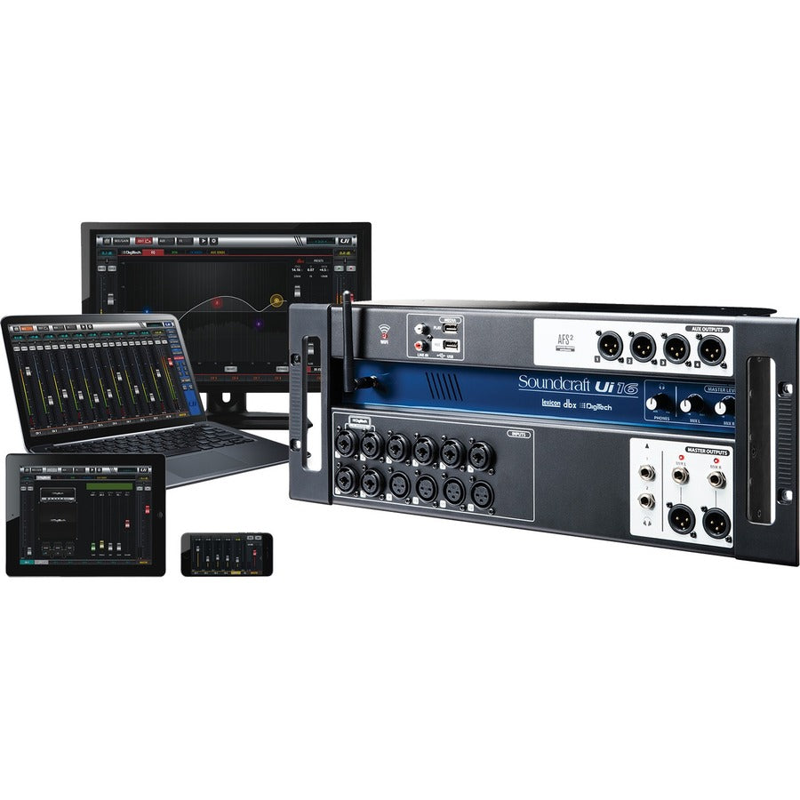 Soundcraft 16-channel Digital Mixer With Wireless Control SCR-5056219-01