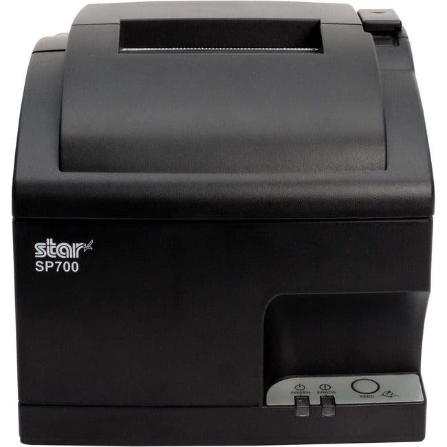 Star Micronics SP700 Impact Printer - Ethernet/CloudPRNT/USB/Two Peripheral USB, Cutter, Internal Power Supply, Gray 37966020