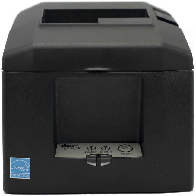Star Micronics TSP650II Thermal Printer, Ethernet, CloudPRNT, USB, Two Peripheral USB - Auto Cutter, External Power Supply Included, Gray 37966000