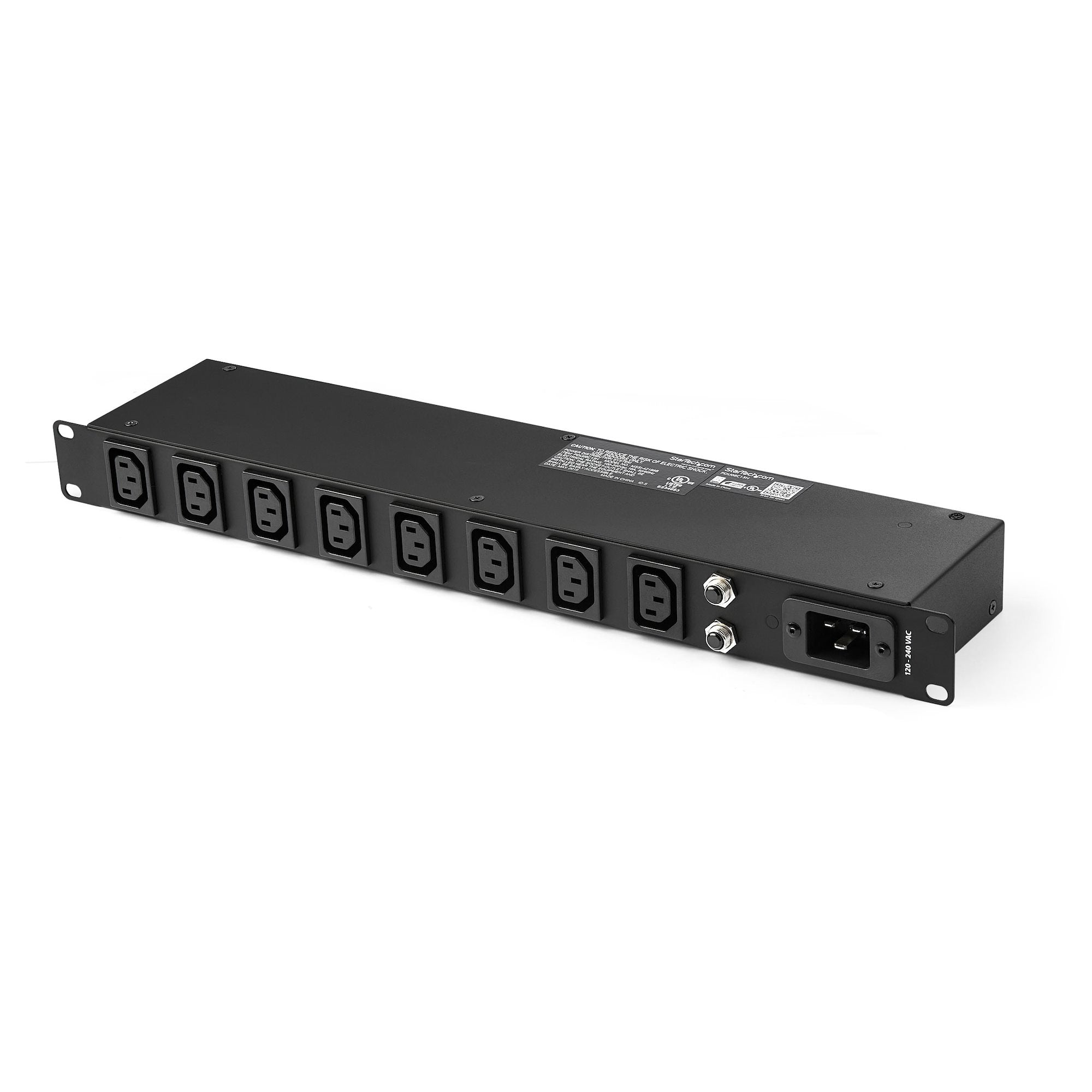 StarTech PDU08C13H - Rack Mount Power Distribution Unit 1U | Tecisoft