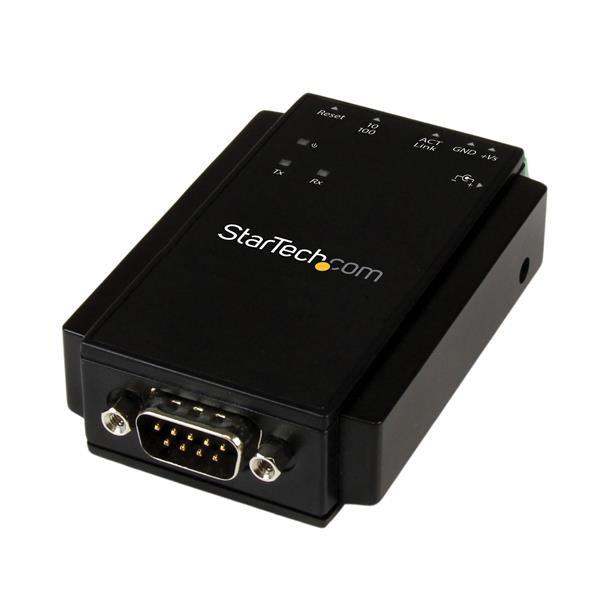 Startech.Com 1-Port Serial-To-Ip Ethernet Device Server - Rs232 - Din Rail Mountable