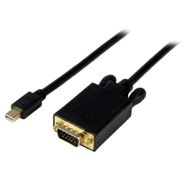 Startech.Com 10 Ft Mini Displayport To Vga Adapter Converter Cable Mdp To Vga 1920X1200 - Black