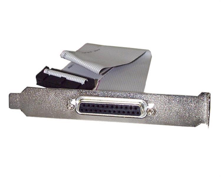 Startech.Com 16In Db25 Parallel Female To Idc 25 Pin Header Slot Plate