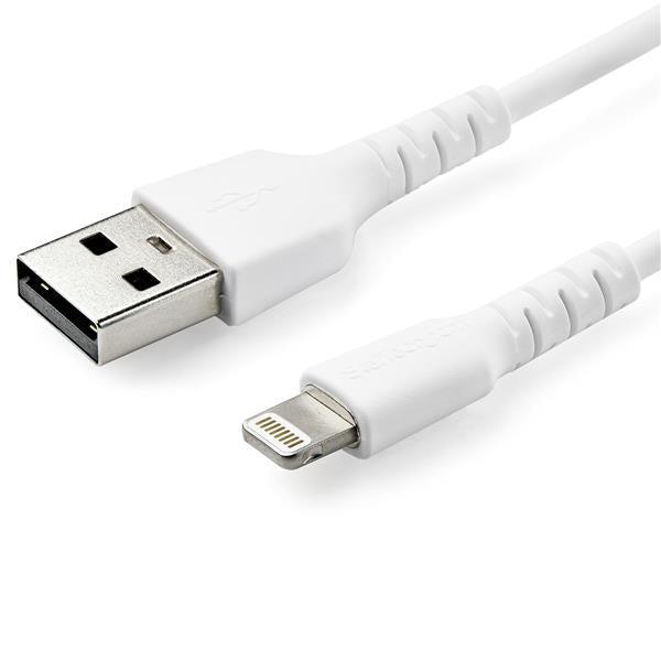 Startech.Com 1M Usb A To Lightning Cable - Durable White Usb Type A To Lightning Connector Charge