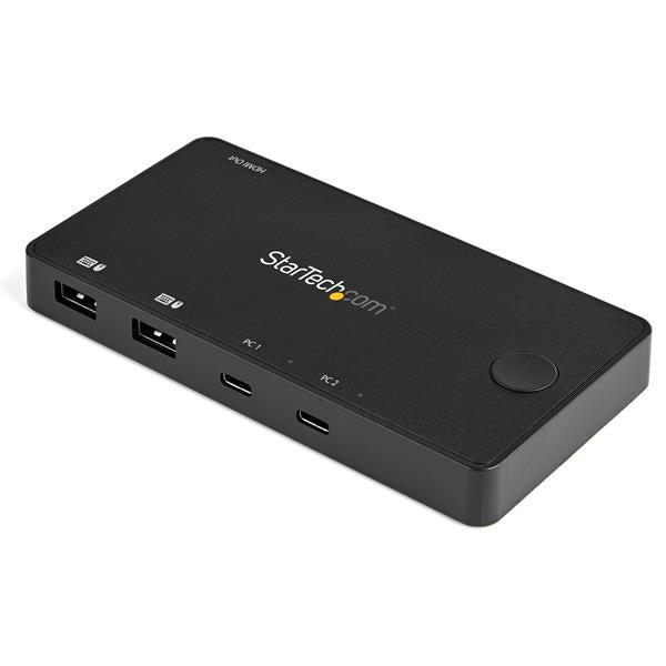 Startech.Com 2 Port Usb C Kvm Switch - 4K 60Hz Hdmi - Compact Dual Port Uhd Usb Type C Desktop
