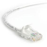 Startech.Com 3 Ft White Snagless Category 5E (350 Mhz) Utp Patch Cable Networking Cable 0.91 M