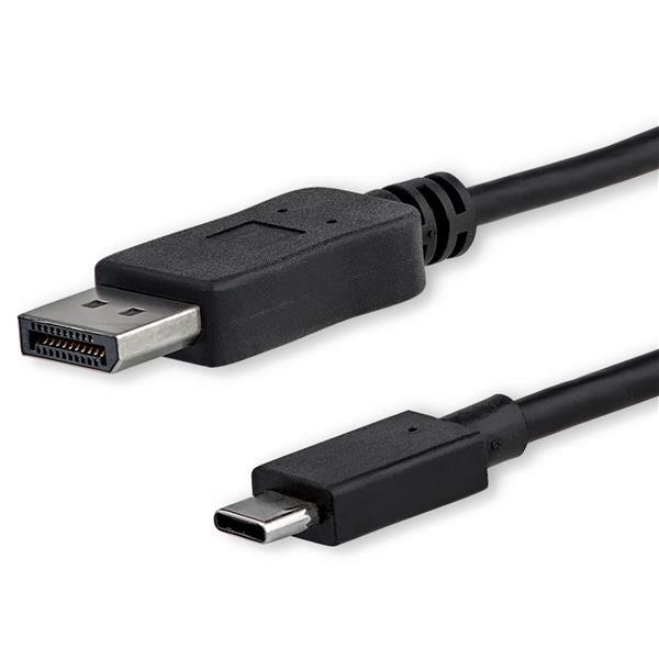 Startech.Com 3.3 Ft. (1 M) Usb-C To Displayport Cable - 4K 60Hz - Black