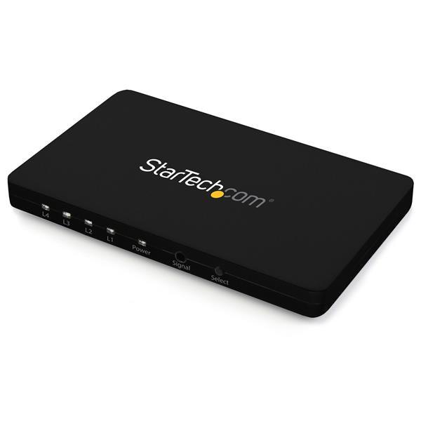 Startech.Com 4-Port Hdmi Automatic Video Switch W/ Aluminum Housing And Mhl Support 4K 30Hz