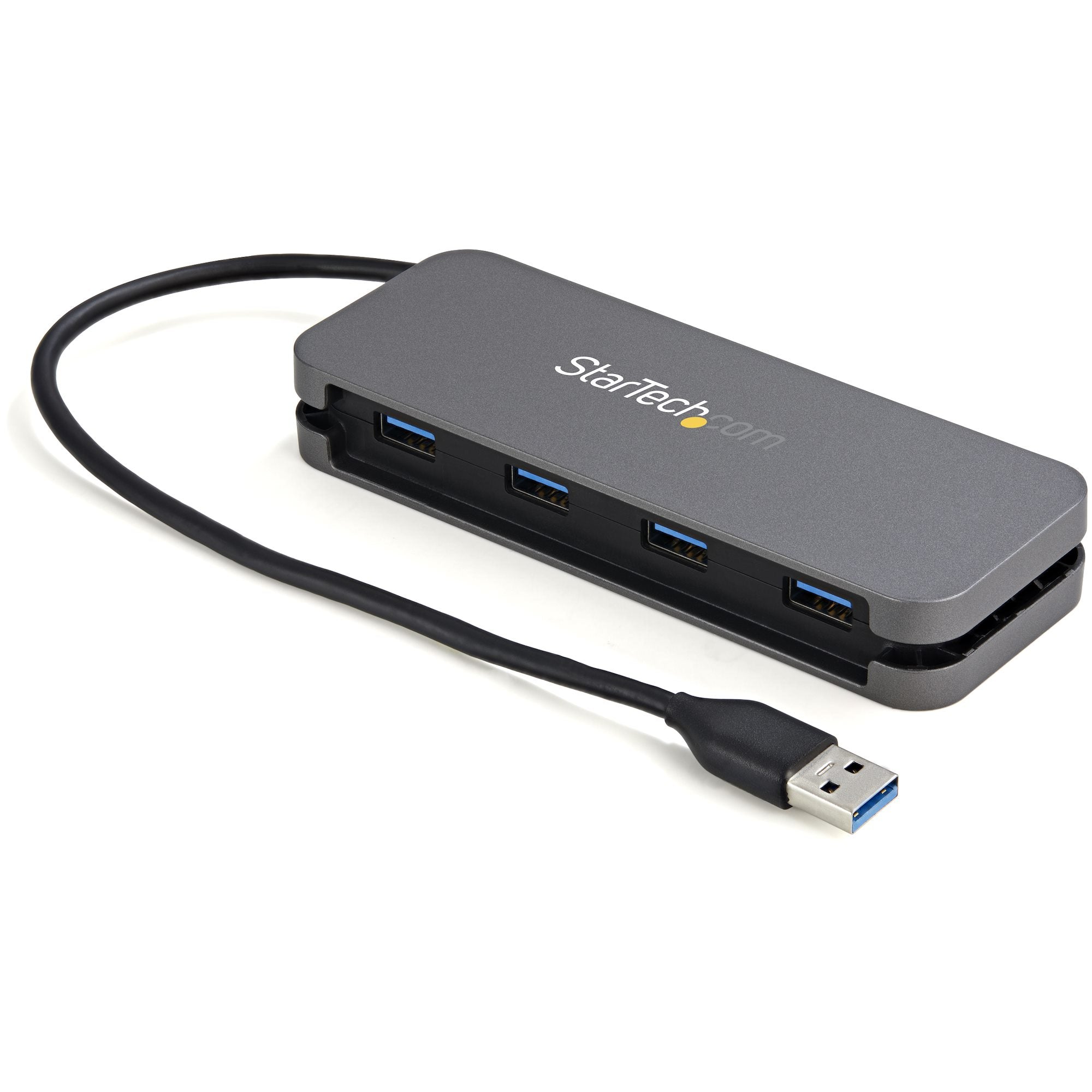 Startech.Com 4 Port Usb 3.0 Hub - Usb-A To 4X Usb-A - Superspeed 5Gbps Portable Usb 3.1 Gen 1 Type-A