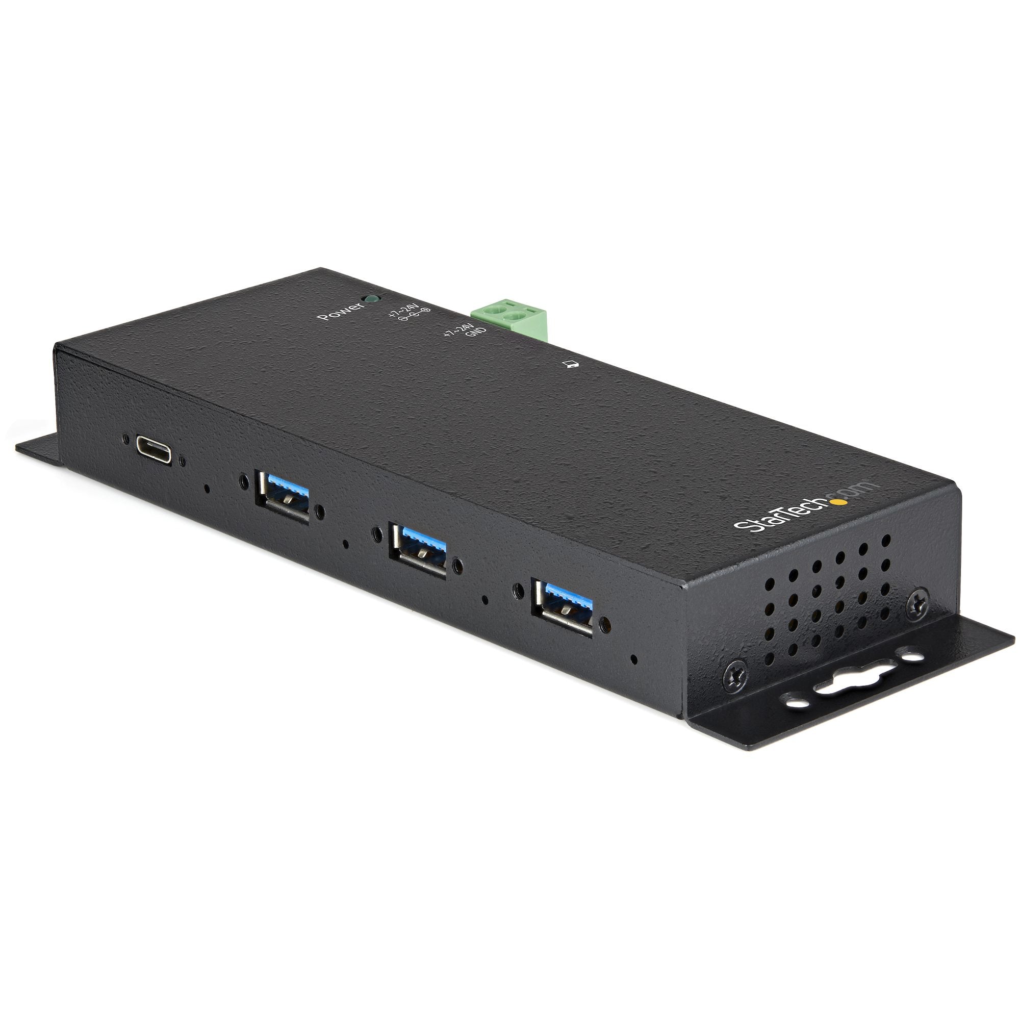 Startech.Com 4-Port Usb C Hub 10Gbps - Metal Industrial Usb Type-C Hub W/ 3Xusb-A & 1Xusb-C - Esd