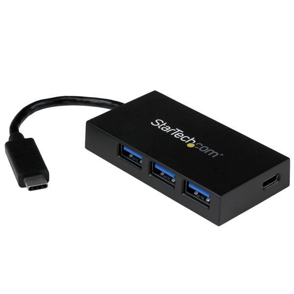 Startech.Com 4-Port Usb-C Hub - Usb-C To 1X Usb-C And 3X Usb-A - Usb 3.0 Hub
