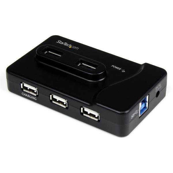 Startech.Com 6 Port Usb 3.0 / Usb 2.0 Combo Hub With 2A Charging Port 2X Usb 3.0 & 4X Usb 2.0