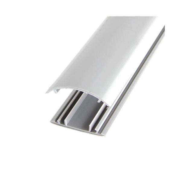 Startech.Com 6 Ft 2In Wide Grey Floor Cable Duct With Guard