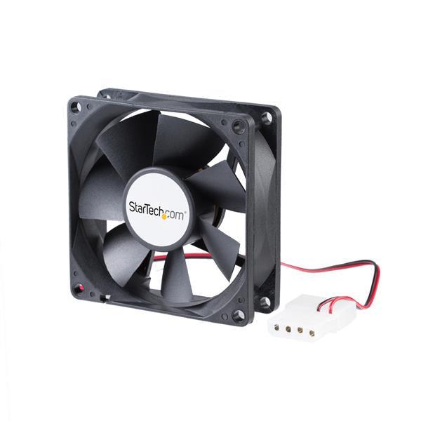 Startech.Com 80X25Mm Dual Ball Bearing Computer Case Fan W/ Lp4 Connector