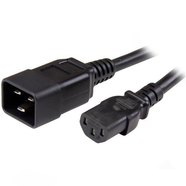 Startech.Com Computer Power Cord - C13 To C20, 14 Awg, 3 Ft