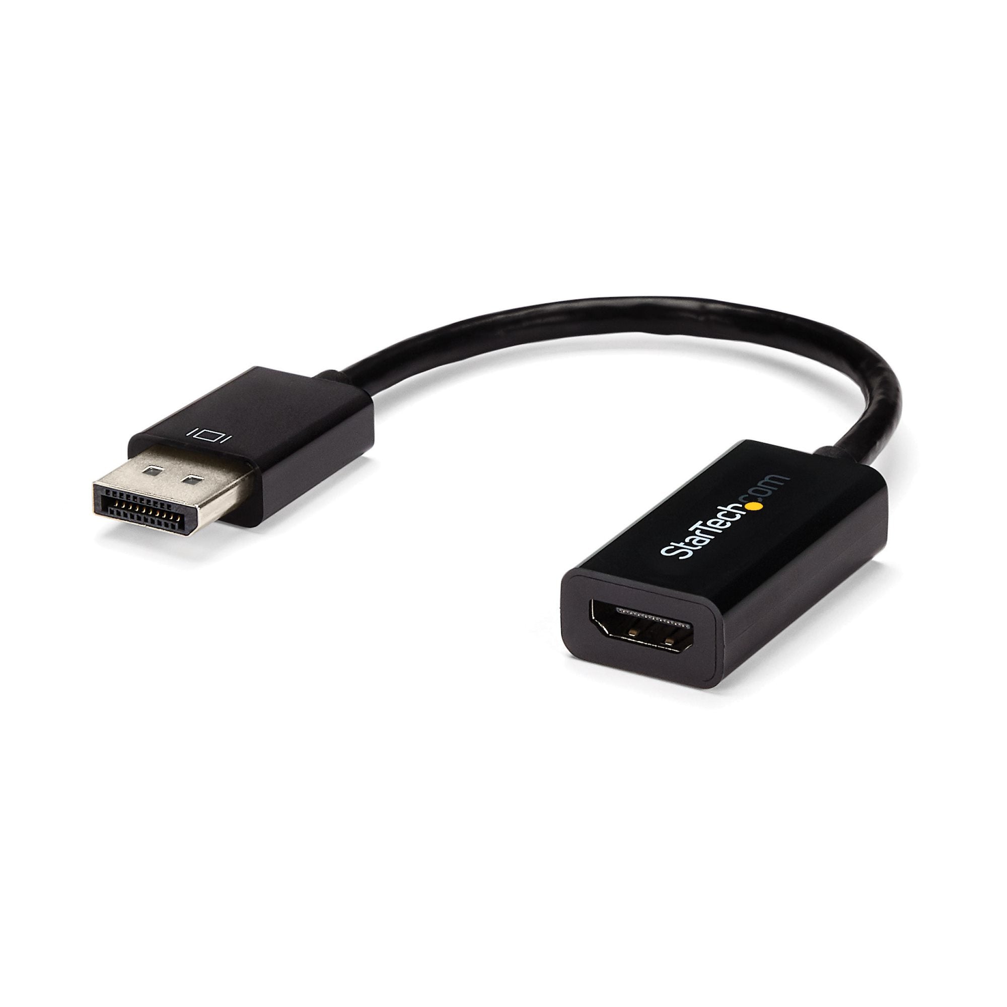 Startech.Com Displayport To Hdmi Adapter - 4K 30Hz Active Displayport To Hdmi Video Converter - Dp