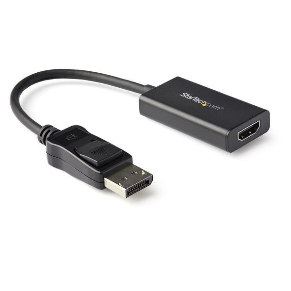 Startech.Com Displayport To Hdmi Adapter - 4K 60Hz Hdr10 Active Displayport 1.4 To Hdmi 2.0B Video