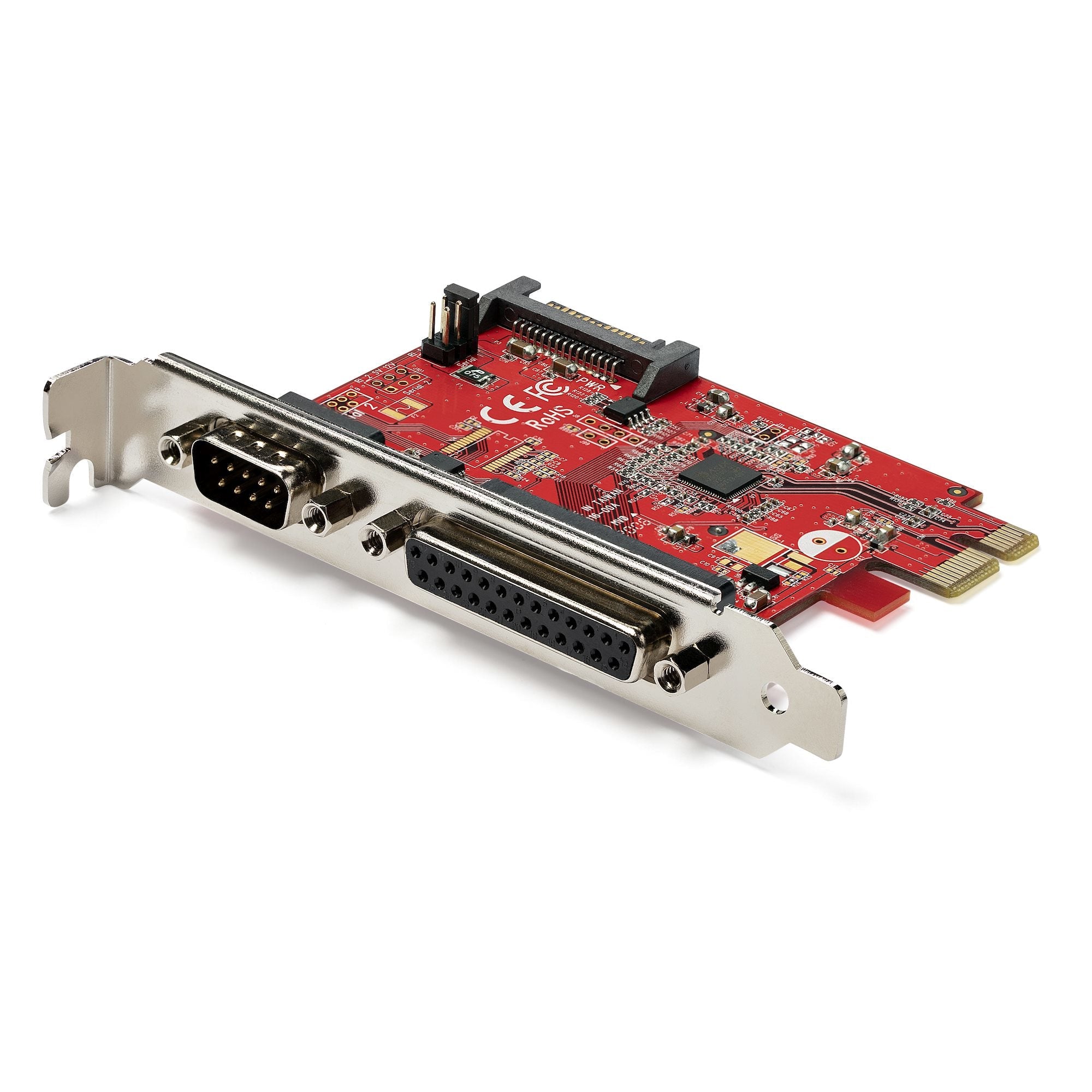 Startech.Com Pcie Card With Serial And Parallel Port - Pci Express Combo Adapter Card With 1X Db25