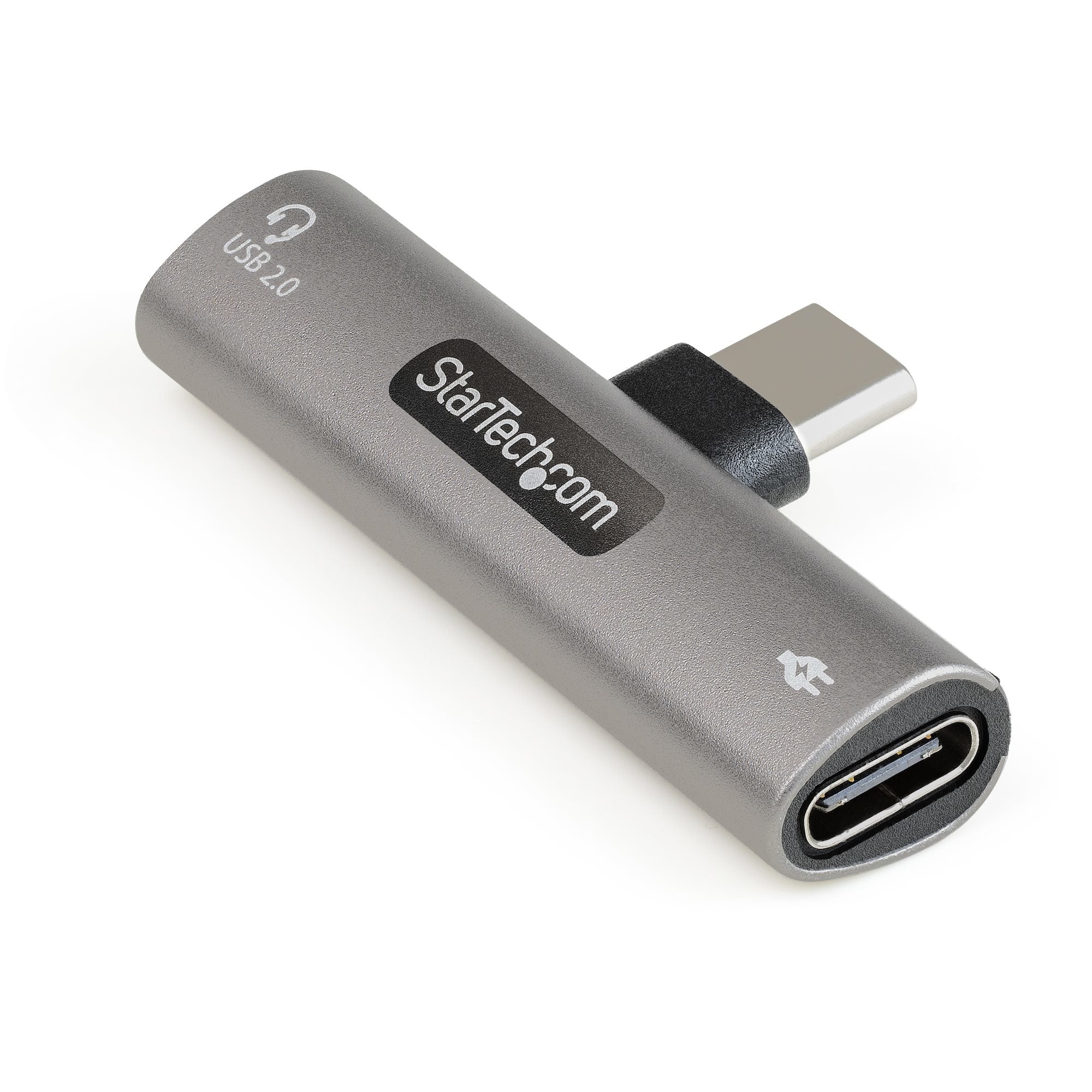 Startech.Com Usb C Audio & Charge Adapter - Usb-C Audio Adapter W/ Usb-C Audio Headphone/Headset