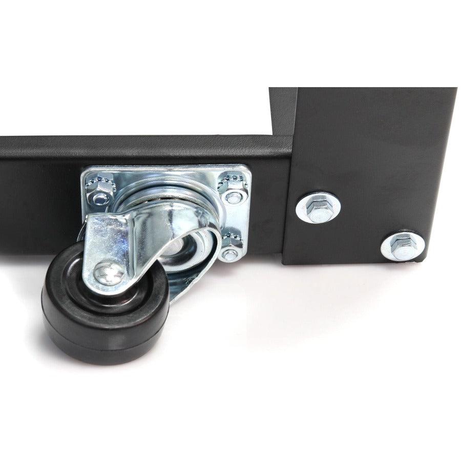 Startech.Com 12U 4 Post Server Equipment Open Frame Rack Cabinet W/ Adjustable Posts & Casters