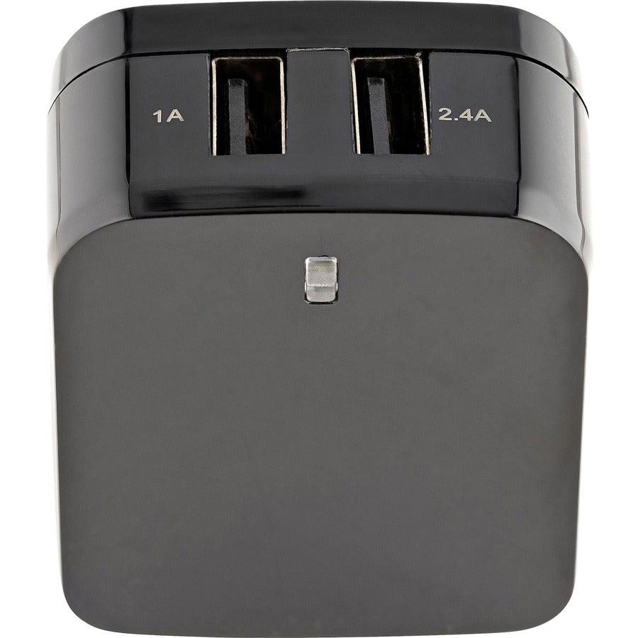 Startech.Com 2 Port Usb Wall Charger - 17W Wall Charger Hub (2.4A & 1A Port) - Dual Port Usb-A Power