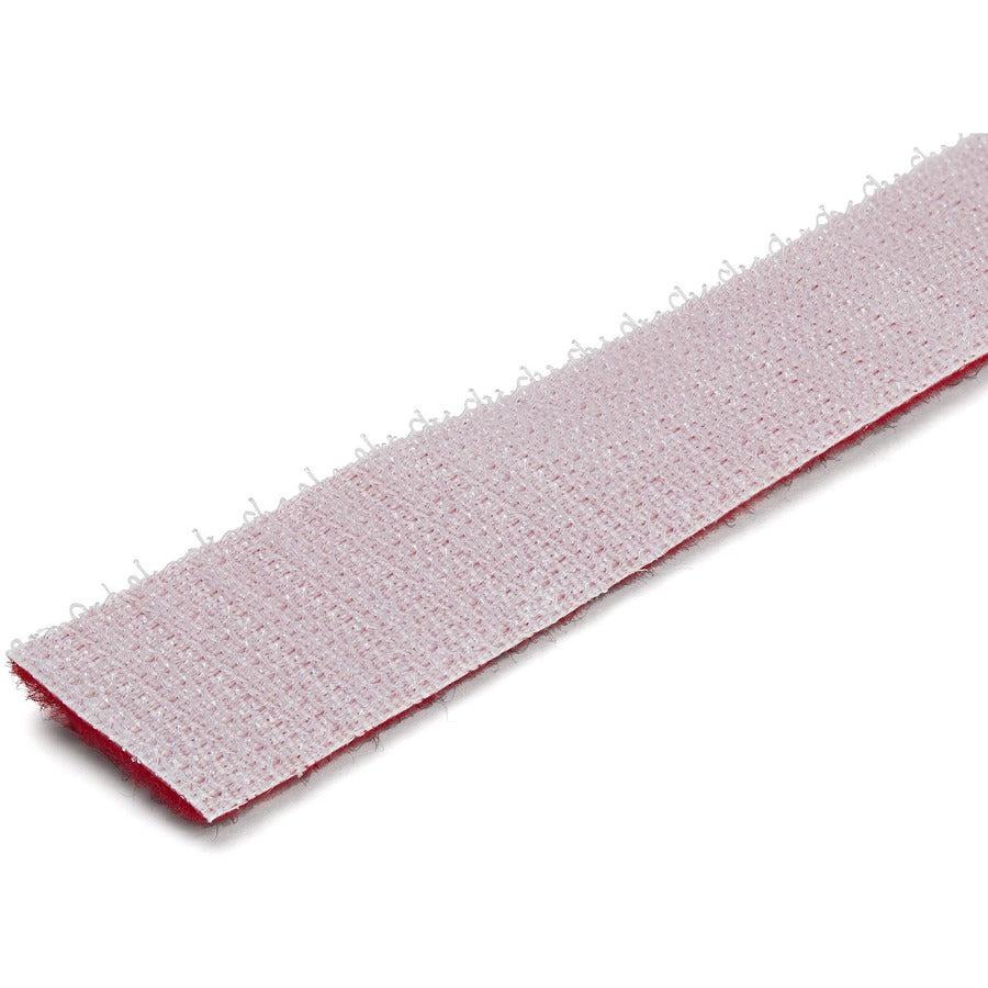 Startech.Com 25Ft Hook And Loop Roll - Cut-To-Size Reusable Cable Ties - Bulk Industrial Wire Hklp25Rd