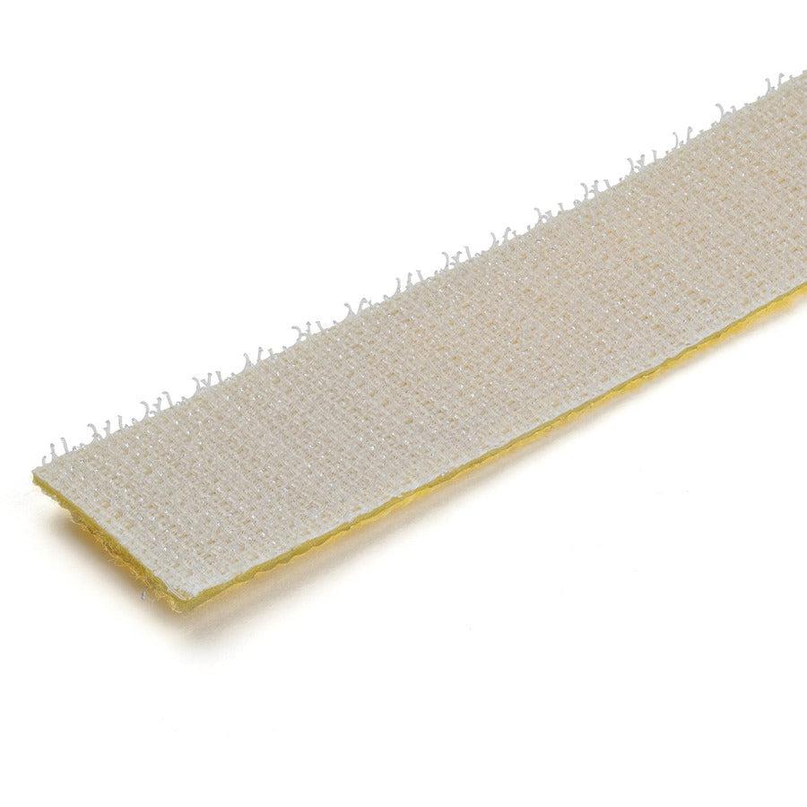 Startech.Com 25Ft Hook And Loop Roll - Cut-To-Size Reusable Cable Ties - Bulk Industrial Wire Hklp25Yw