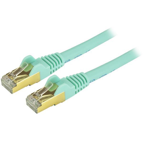Startech.Com 35Ft Cat6A Ethernet Cable - 10 Gigabit Shielded Snagless Rj45 100W Poe Patch Cord - C6Aspat35Aq